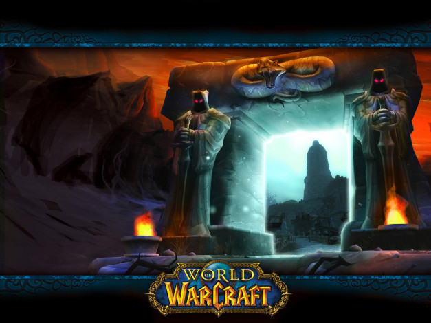 Обои картинки фото the, dark, portal, видео, игры, world, of, warcraft