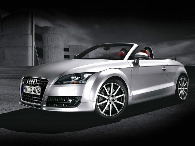 Обои картинки фото 2007audi, tt, roadster, автомобили, audi