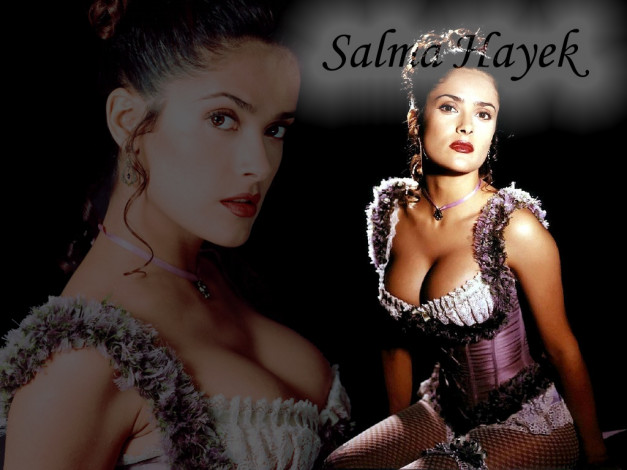 Обои картинки фото Salma Hayek, девушки