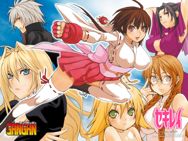 Обои картинки фото аниме, sekirei