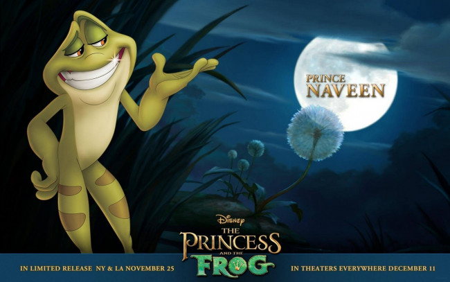 Обои картинки фото the, princess, and, frog, мультфильмы