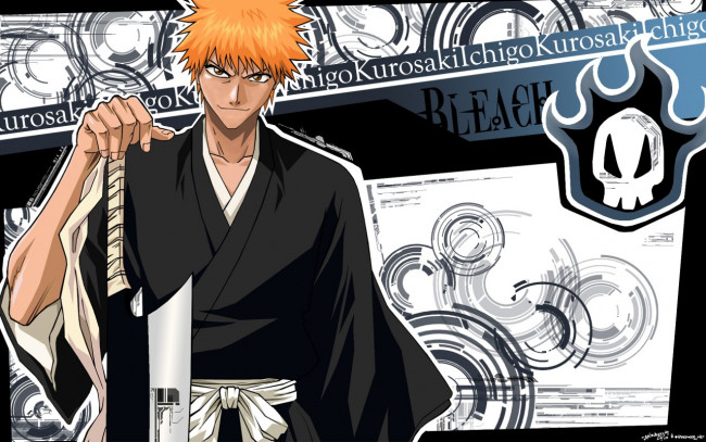 Обои картинки фото аниме, bleach