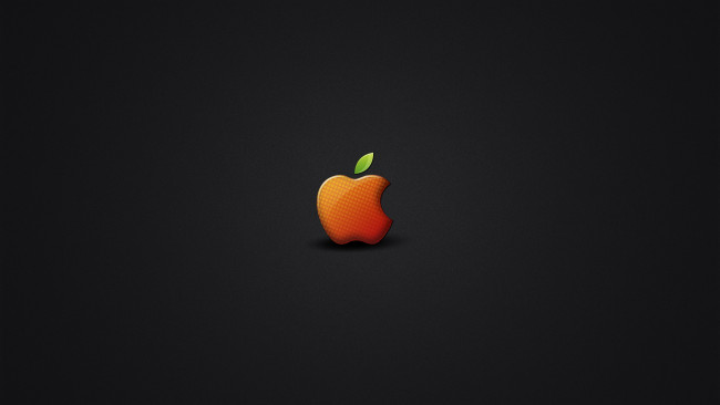 Обои картинки фото компьютеры, apple, яблоко, фон, логотип