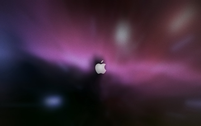 Обои картинки фото компьютеры, apple, логотип, яблоко, фон