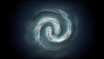 Картинка 3д графика yin yang инь Янь узор цвета фон