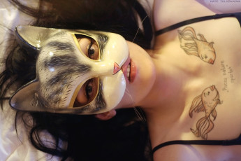 Картинка разное маски +карнавальные+костюмы маска рыбки тату кот