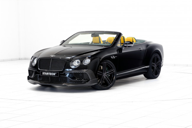 Обои картинки фото автомобили, bentley, startech, 2015г, convertible, gt, continental