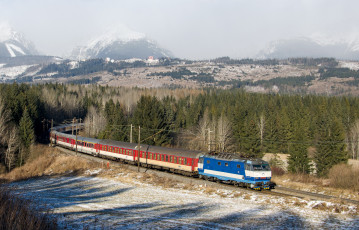 Картинка техника поезда состав локомотив