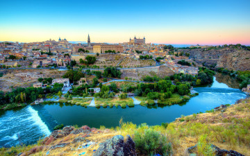 Картинка города толедо+ испания панорама