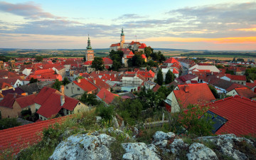 Картинка микулов Чехия города -+панорамы