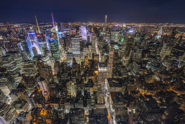 Обои картинки фото nyc, города, нью-йорк , сша, панорама, небоскребы