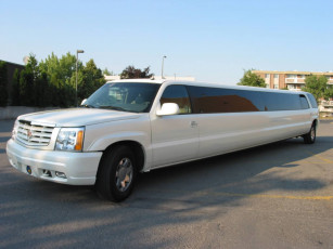 Картинка cadillac escalade limousine автомобили