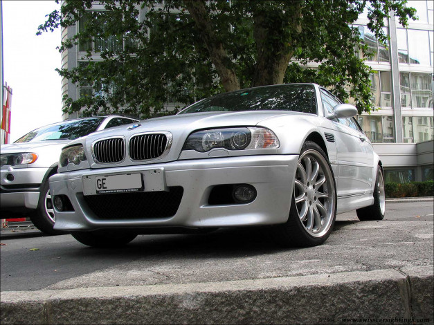 Обои картинки фото bmw, m3, e46, автомобили