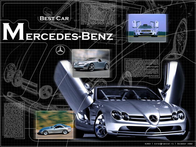 Обои картинки фото mercedes, slr, mclauren, автомобили, benz