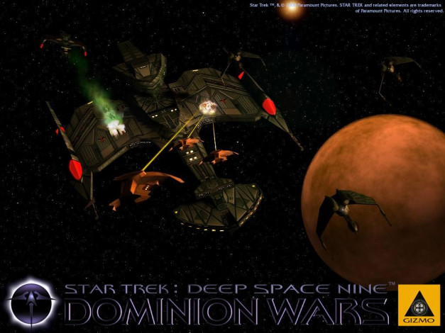 Обои картинки фото видео, игры, star, trek, deep, space, nine, dominion, wars