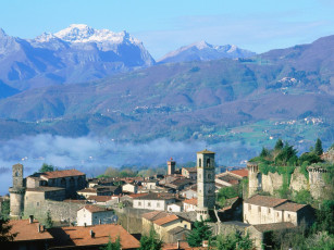 Картинка castiglione di garfagnana tuscany italy города пейзажи