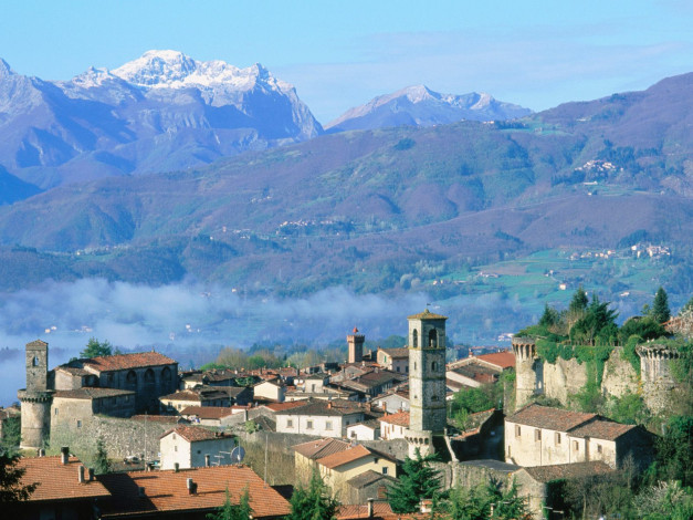 Обои картинки фото castiglione, di, garfagnana, tuscany, italy, города, пейзажи