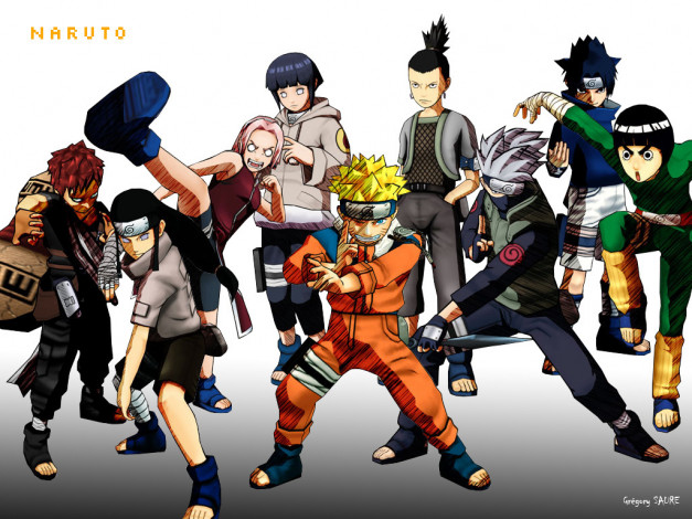 Обои картинки фото dyx, аниме, naruto, shikamaru