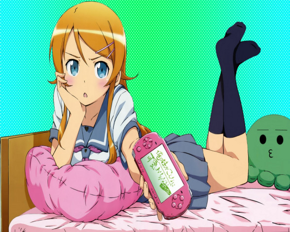 Обои картинки фото аниме, oreimo