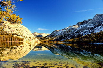 Картинка природа реки озера озеро пейзаж горы отражение