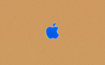 Картинка компьютеры apple фон яблоко логотип