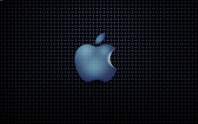 Обои картинки фото компьютеры, apple, яблоко, логотип, фон