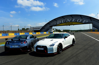 Картинка 2014+nissan+gt-r++nismo автомобили nissan datsun белый nismo металлик серый