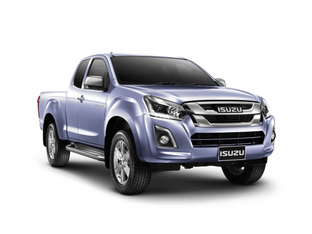 Обои картинки фото автомобили, isuzu, extended, cab, 2015г, d-max