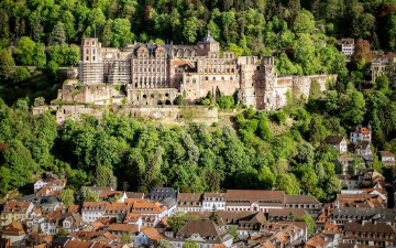 Картинка heidelberg+castle города замки+германии heidelberg castle