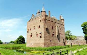 обоя doornenburg castle, города, замки нидерландов, doornenburg, castle