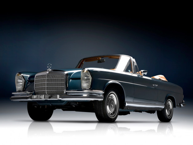 Обои картинки фото mercedes-benz 280-se cabriolet prototype 1967, автомобили, mercedes-benz, cabriolet, 1967, 280-se, prototype