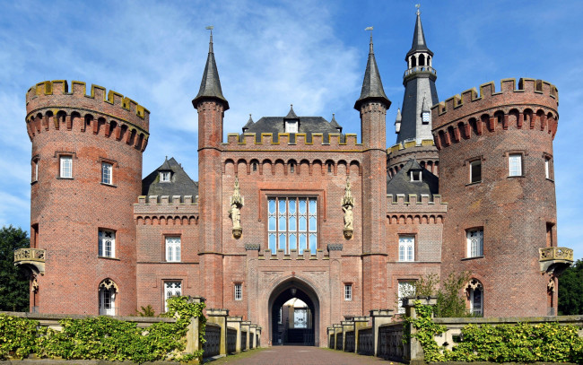 Обои картинки фото moyland castle, города, замки германии, moyland, castle