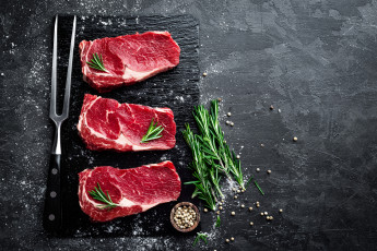 Картинка еда мясные+блюда мясо специи стейк