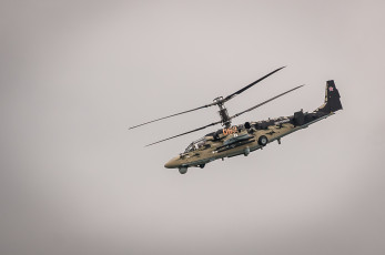 Картинка ка-52 авиация вертолёты ударные вертолеты россия ввс аллигатор