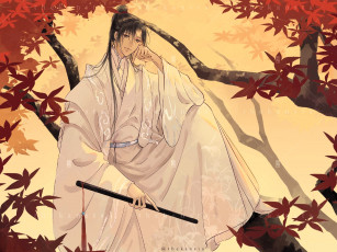 Картинка аниме mo+dao+zu+shi вэй усянь флейта дерево