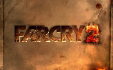 обоя видео игры, far cry 2, надпись, название