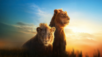 Картинка mufasa +the+lion+king+ +2024+ мультфильмы +the+lion+king the lion king пoстeр мультфильм мюзикл приключения семейный