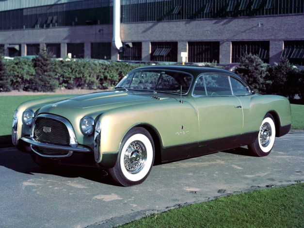 Обои картинки фото chrysler, ghia, special, show, car, 1953, автомобили