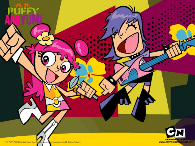 Обои картинки фото мультфильмы, puffy, amiyumi