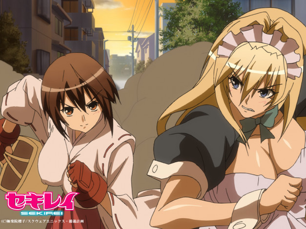 Обои картинки фото аниме, sekirei