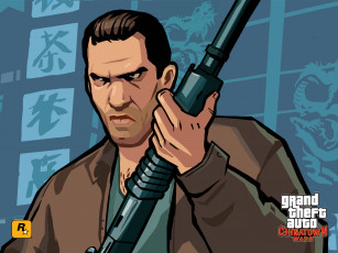Картинка grand theft auto chinatown wars видео игры