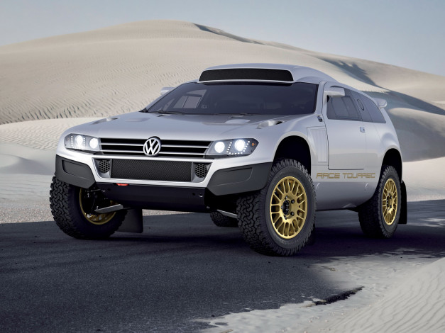 Обои картинки фото race, touareg, qatar, concept, 2011, автомобили, volkswagen