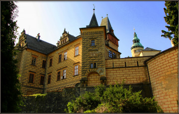 обоя замок, frуdlant, Чехия, города, дворцы, замки, крепости