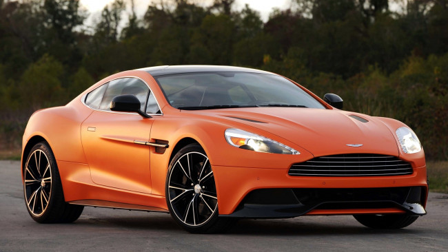 Обои картинки фото aston, martin, автомобили, vanquish