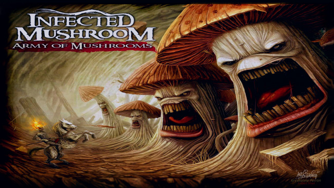 Обои картинки фото infected, mushroom, музыка, психоделик-транс, израиль