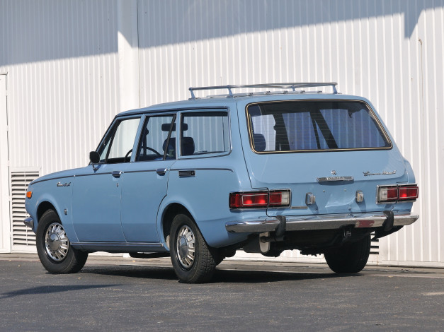 Обои картинки фото автомобили, toyota, 1968, t78-t79, van, mark, ii, corona, синий
