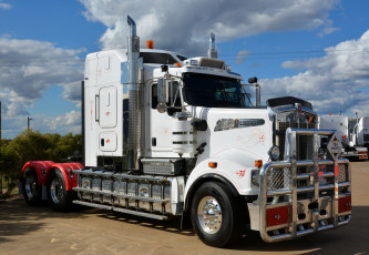 Картинка kenworth автомобили седельный грузовик тяжелый тягач
