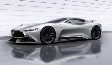 обоя 2014 infiniti vision gran turismo, автомобили, infiniti, серебристый