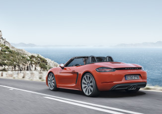 Картинка автомобили porsche 982 2016г boxster s 718