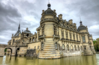 Картинка chateau+de+chantilly города замки+франции замок